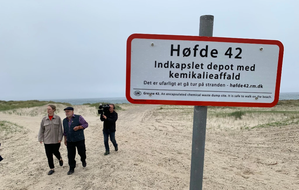 Billede af skilt ved Høfde 42